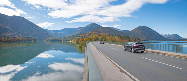 Sylvensteinbrücke, Deutschland