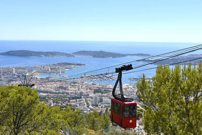 Seilbahn über Toulon