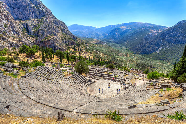 Delphi, Theater, Griechenland