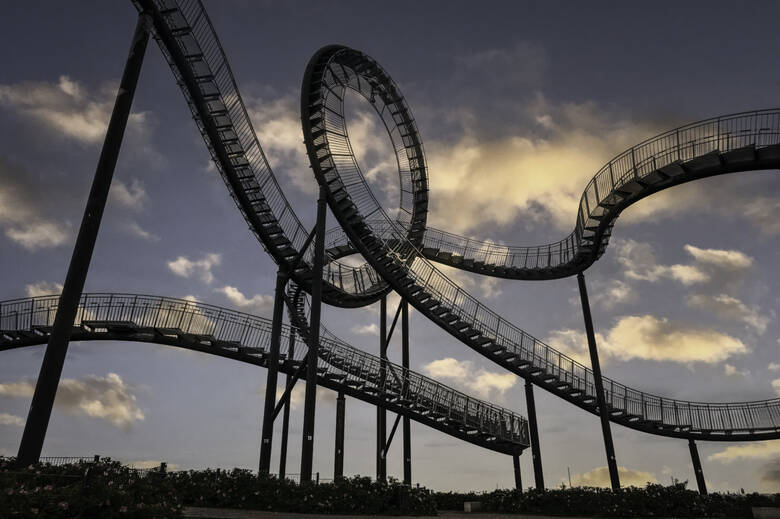 Kunstinstallation Tiger & Turtle in Duisburg