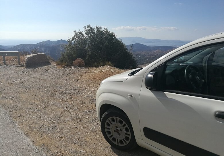 Mietwagen auf Kreta