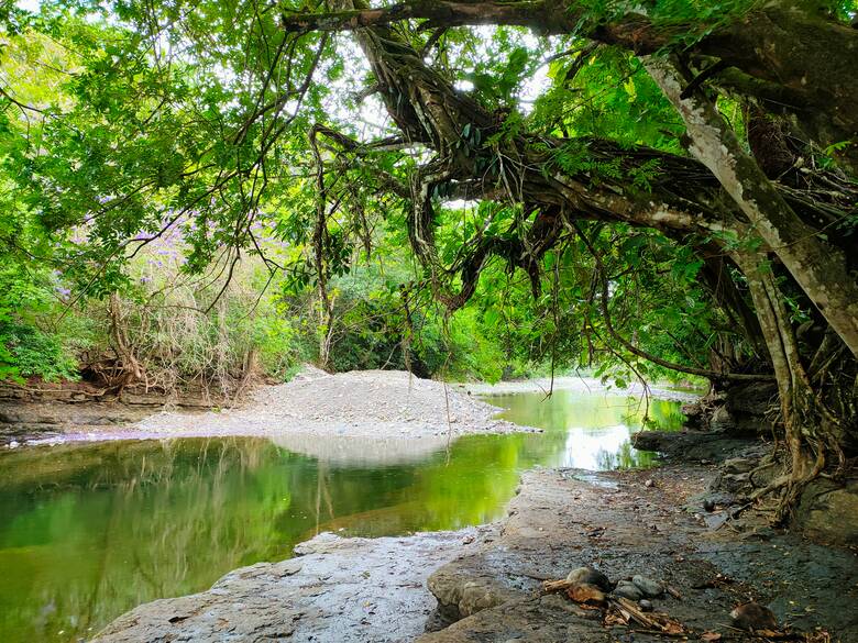 Natürliche Badebecken in Gualaca, Panama