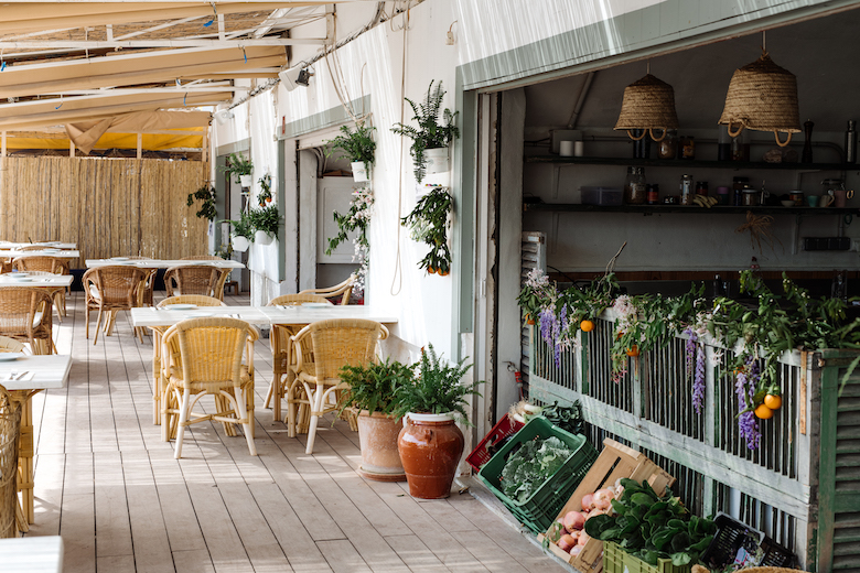 Terrasse von Patiki auf Mallorca