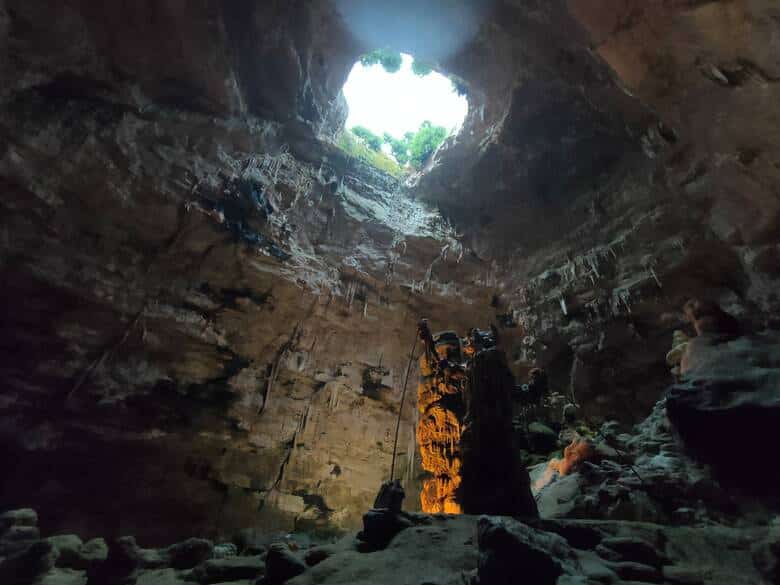 Tropfsteinhöhle Grotte di Castellana in Italien