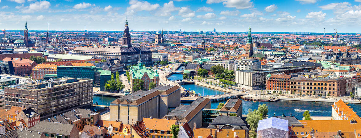 Panorama von Kopenhagen