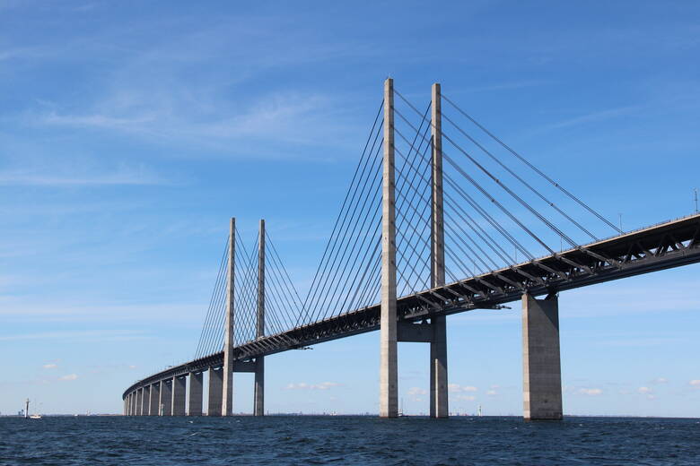 Blick auf die Öresund Brücke